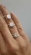 Anillo hilito regulable con inicial