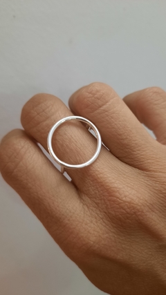 Anillo Círculo chato - MP Joyas