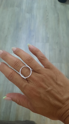Anillo Círculo chato - comprar online