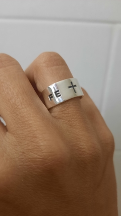 Anillo cinta fe - comprar online