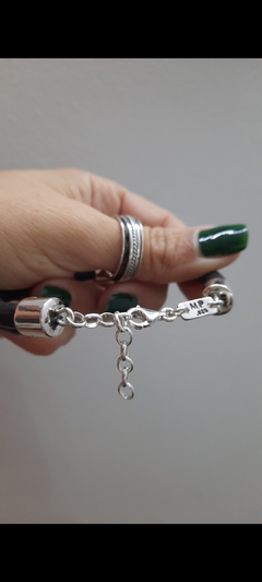 Pulsera de cuero grueso con dona 2 - tienda online