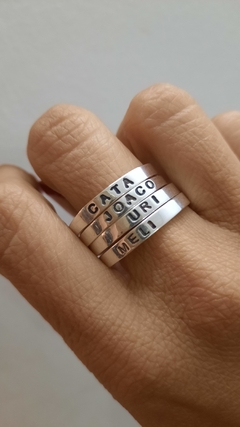 Anillos cinta unidos
