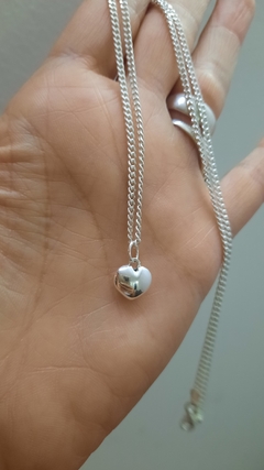 Conjunto corazón bombé inflado - MP Joyas