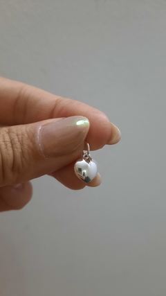 Dije corazón bombé inflado