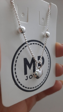 Pulsera corazón bombé - tienda online