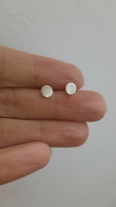 Aros círculo esmerilado pequeños - tienda online