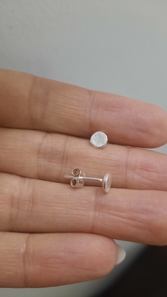 Imagen de Aros círculo esmerilado pequeños