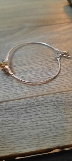 Semirigida con flor - MP Joyas