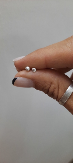 Aros mini puntitos - comprar online