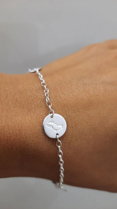 Pulsera tres chapitas - tienda online