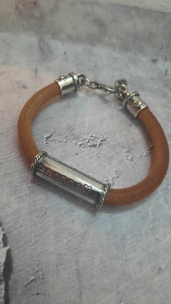 Imagen de Pulsera de cuero Gatto