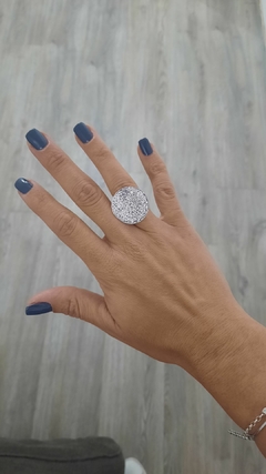 Anillo Circulo golpeado - comprar online