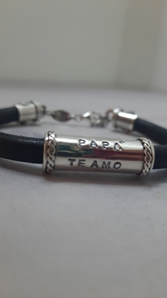 Pulsera de cuero Gatto