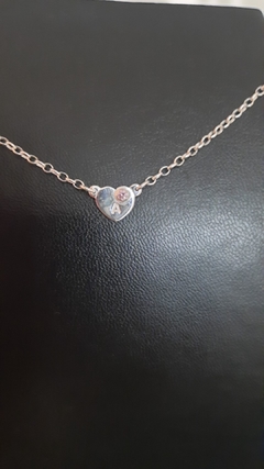 Imagen de Choker corazón con piedra