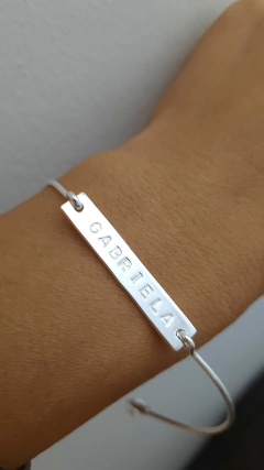 Pulsera identidad semirigida - MP Joyas