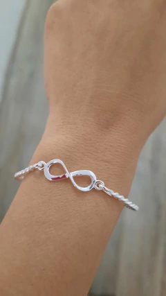 Microesclava trenzada infinito - MP Joyas