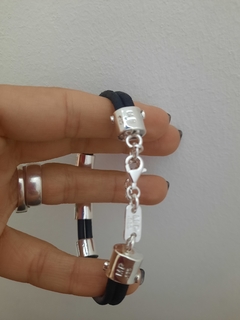 Pulsera de cuero Melli - MP Joyas