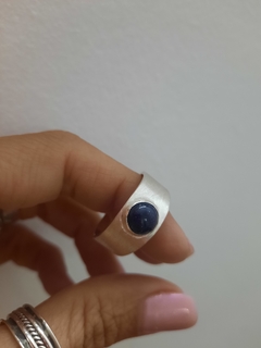 Anillo Cinta Esmerilado