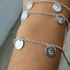 PULSERA CON CHAPITAS