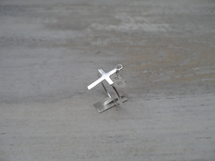 Anillo Cruz con Corazon Fe