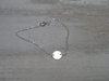 Pulsera espejito con chapita 10 mm