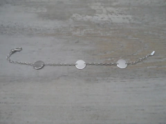 Pulsera tres chapitas
