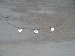 Imagen de PULSERA CON CHAPITAS