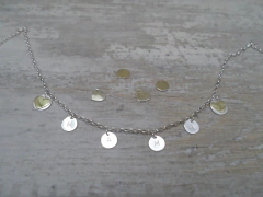 CHOKER CON CHAPITAS PERSONALIZADAS Y CORAZON DE APLIQUE en internet