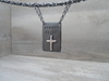 Chapa personalizada cruz