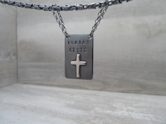 Chapa personalizada cruz