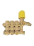 CABEZAL DE BOMBA KARCHER HD 9/20 COMPLETO