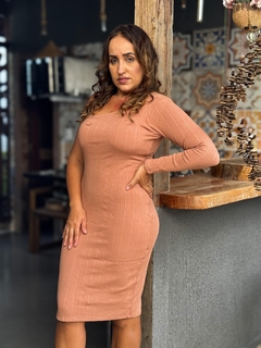 Vestido Zoe Nude - loja online