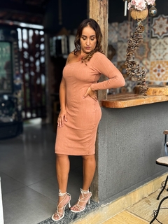 Vestido Zoe Nude - Bellestille