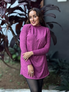 Poncho Lanzinha Roxo na internet