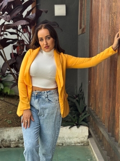 Max blazer amarelo - Bellestille