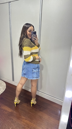 Saia Jeans Cargo - comprar online