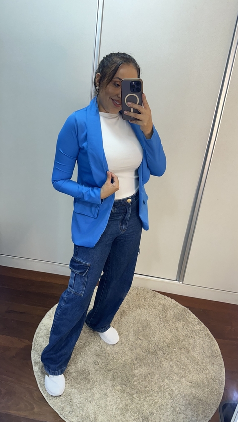 Max Blazer Azul M