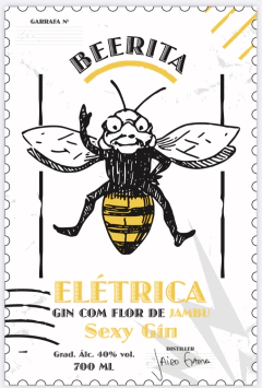 Gin Beerita Elétrica com Jambu - comprar online