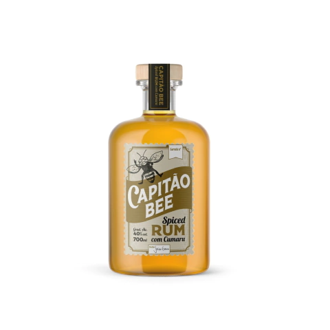 RUM CAPITÃO BEE SPICED COM CUMARU