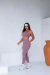 Conjunto Vitória Rosa Chá Calça c/ Bolso Aerobic - comprar online