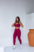 Conjunto Vitória Cereja Calça c/ Bolso Aerobic - comprar online