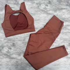 Conjunto Raissa Marrom Intense calça na internet