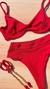 Biquini Cléo Corrente Vermelho Hot Pants Drone - loja online