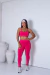 Imagem do Conjunto Clara Rosa Magenta Calça Colors