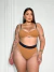 Biquíni Marina Amêndoa c/ Preto Hot Pants - comprar online