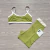 Conjunto Rafa Pistache Short c/ Bolso (Verde c/ Off) - Aluvie