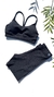 Conjunto Tainá Preto Short Miragem - Aluvie