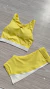 Imagem do Conjunto Raissa Pineapple Short Recortes (Amarelo c/ Off)