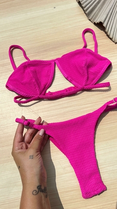 Biquíni Sophia Rosa Pink Carmel Tira c\ Reg. Fio Duplo na internet