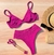 Biquini Cléo Corrente Fúcsia Hot Pants Drone - comprar online